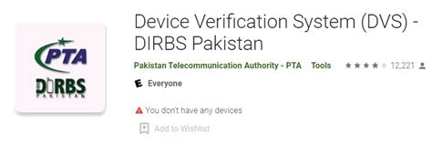 dirbs.pta.gov.pak|DVS .